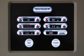 Rf fractional microneedle