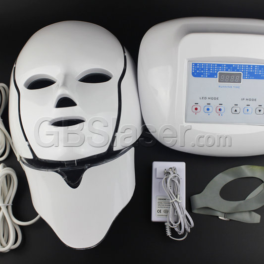 led whitening facial mask