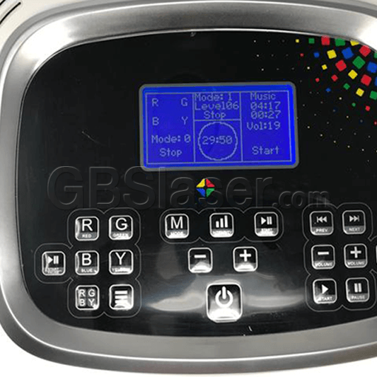 quantum light photo therapy machien control panel